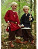Tunica medievale da bambino modello Arn, rossa