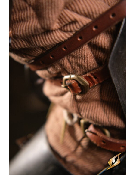 Protezioni braccio in acciaio nero...