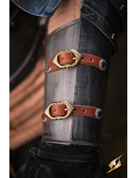 Protezioni braccio in acciaio nero...