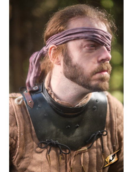 Gorgiera in acciaio nero serie...