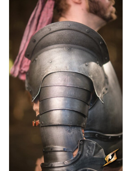 Spalline in acciaio nero serie Epic...