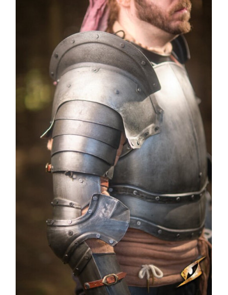 Spalline in acciaio nero serie Epic...