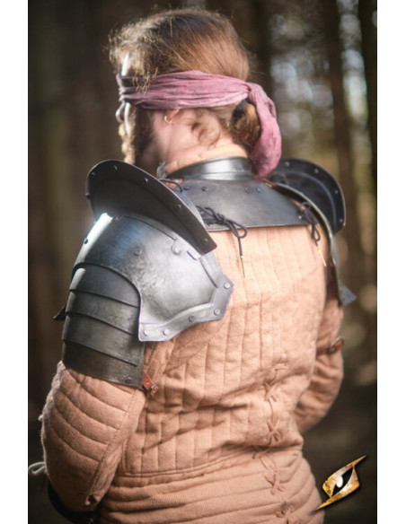 Spalline in acciaio nero serie Epic...