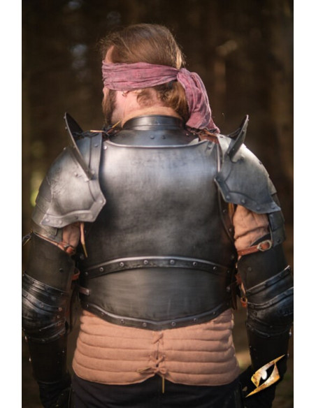 Spalline in acciaio nero serie Epic...