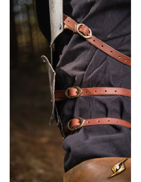 Protezioni per le gambe in acciaio...