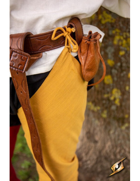 Leggings vintage in cotone Grifo Giallo