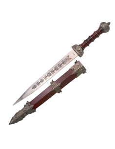 Daga Gladius con fodero