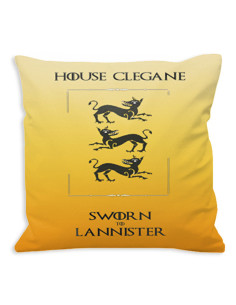 Cuscino Clegane della casa del Trono di Spade