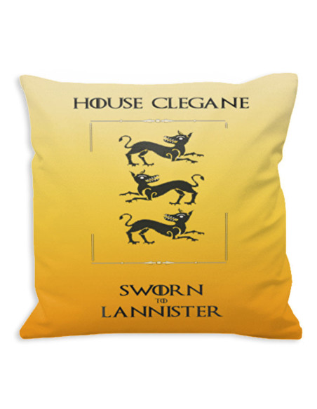 Cuscino Clegane della casa del Trono...