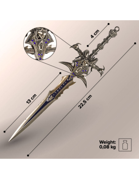 Spada in miniatura Frostmourne di...