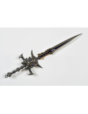 Spada in miniatura di World of Warcraft Frostmourne con supporto