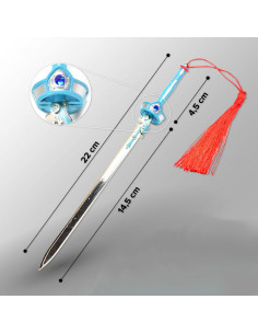 Sword Art Online Spada in miniatura Asuna con supporto 2