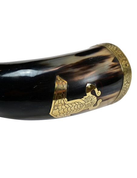 Corno di Thor vichingo con cinturino...