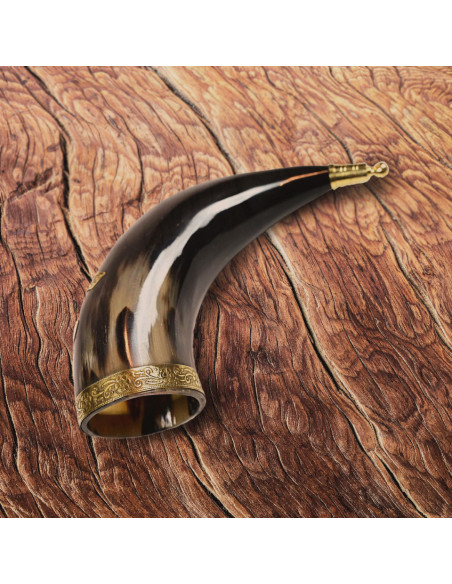 Corno di Thor vichingo con cinturino...