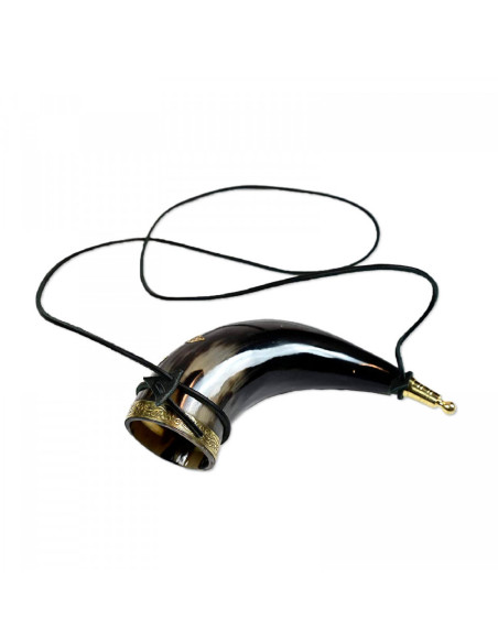 Corno di Thor vichingo con cinturino...