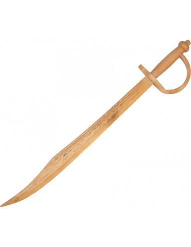 Spada da pirata in legno, 76 cm.