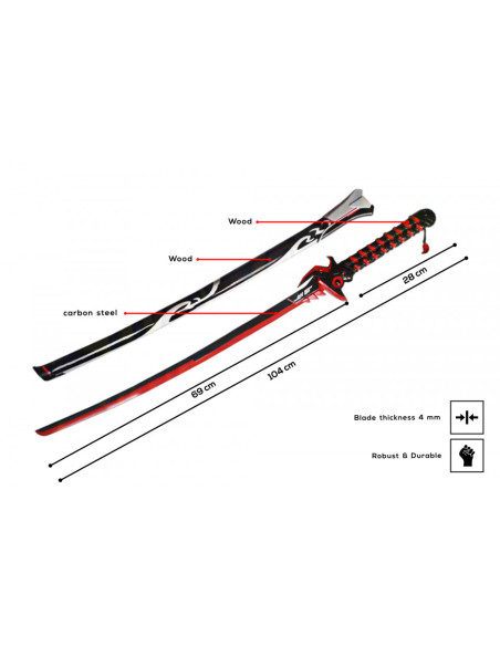 Guarda la spada degli spiriti maligni