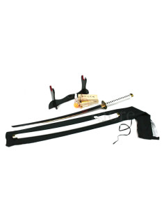 Set di katana forgiata a mano Wado Ichi Monji di Zoro, pezzo unico