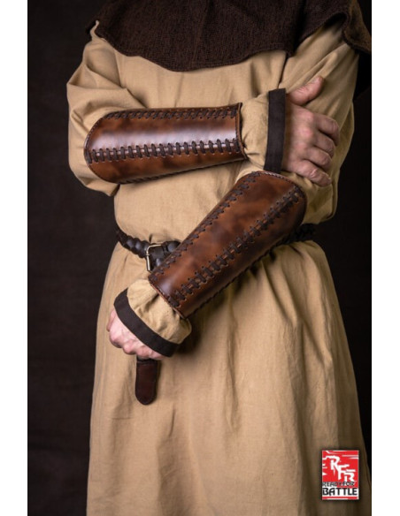 Bracciali scudiero marroni