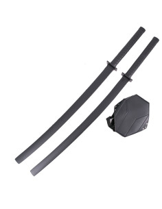 Set 2 katane DeadPool con zaino per la schiena 2