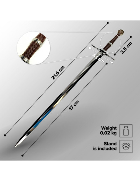 Tagliacarte a forma di spada di...