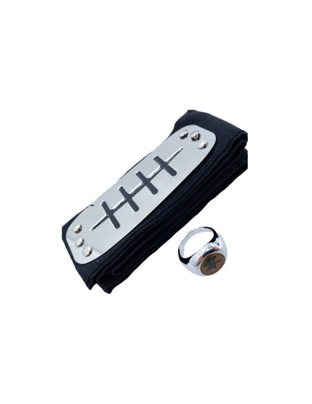 Bandana e anello Hidden Rain Village,...