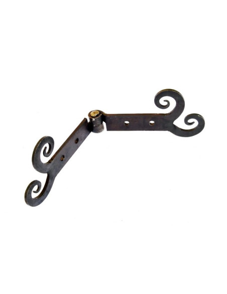 Set di 2 cerniere medievali forgiate...