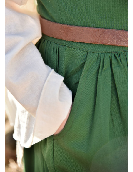 Abito medievale senza maniche Lene in...