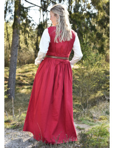 Abito medievale senza maniche Red Lene 2