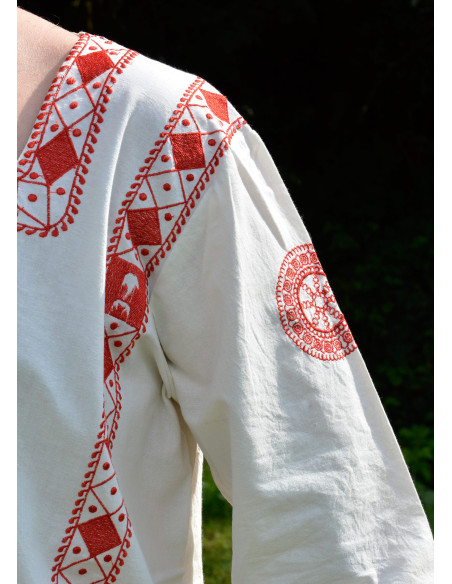 Tunica romana a maniche lunghe con...