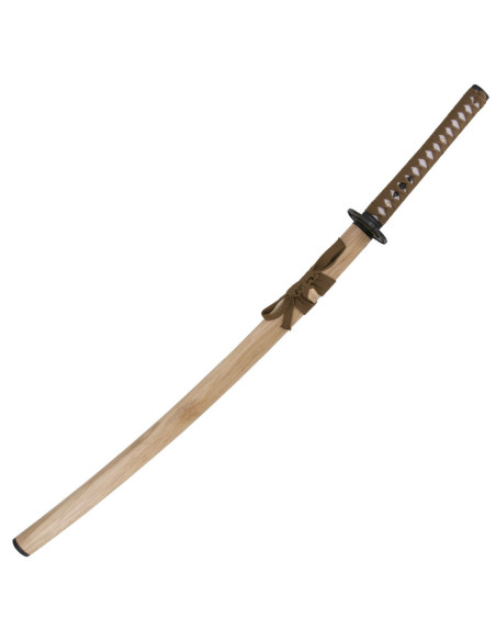 acciaio al carbonio Katana, tsuba e...