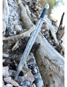 Spada medievale a una mano, Lago di Neuchâtel, con fodero... 2