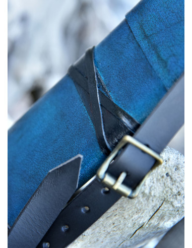 SPADA MEDIEVALE CELTICA CORTA CON FODERO - Foto 5