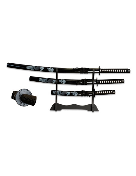 Punisher katana, wakizashi e tanto...