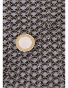 BTW cotta di maglia 20 x 20 cm, anelli ID 8 mm. 2