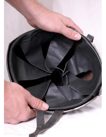 Imbottitura interna in pelle per elmi...