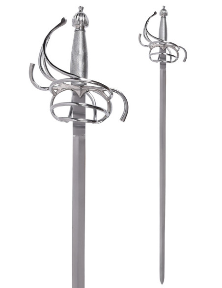 Spada a rapiera spagnola con fodero...