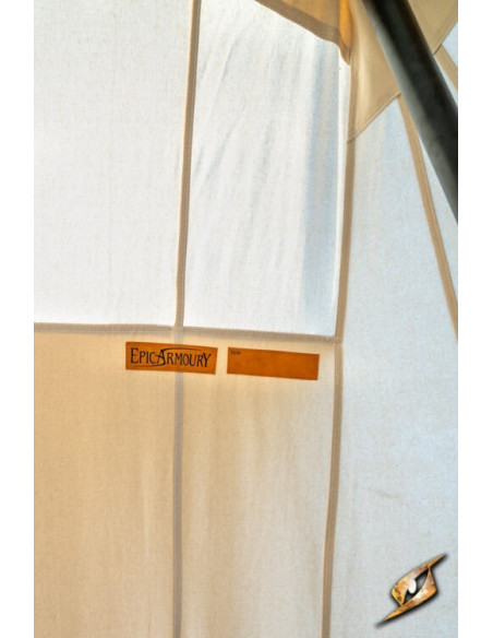 Tenda medievale nera per intrepidi...