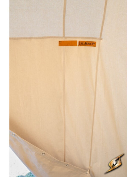 Tenda medievale rossa per intrepidi...