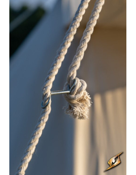 Tenda medievale nera per intrepidi...