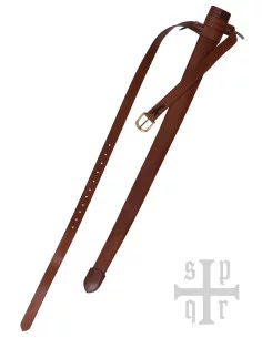 Fodero corto con cintura per spada medievale o vichinga