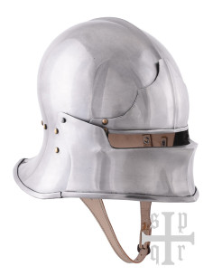 Elmo funzionale gotico di tipo Sallet, S. XV