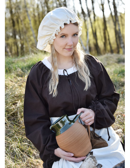 Cuffia medievale per fanciulla in...