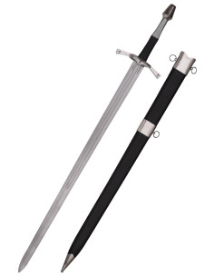 Spada lunga medioevale-rinascimentale con anello e... 2