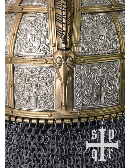 Elmo vichingo decorato Valsgärde,...