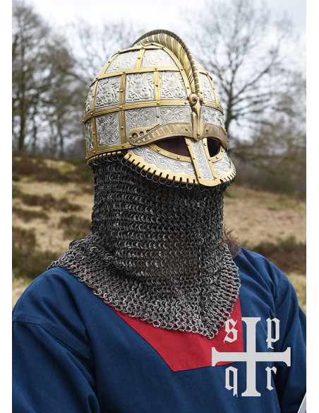 Elmo vichingo decorato Valsgärde,...