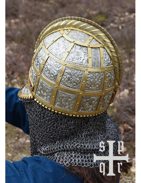 Elmo vichingo decorato Valsgärde,...