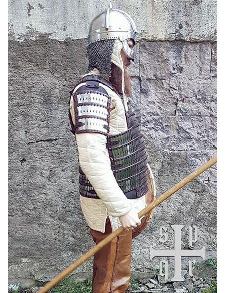 Armatura brigantino tipo Birka, pelle...