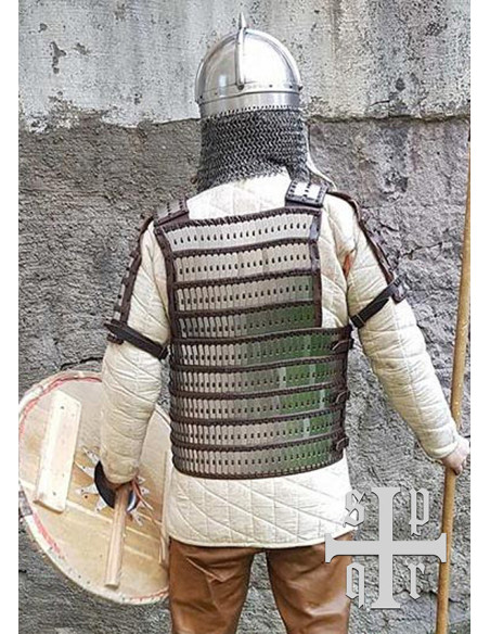 Armatura brigantino tipo Birka, pelle...