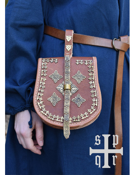 Borsa vichinga in pelle modello Birka Borsa vichinga in pelle modello Birka